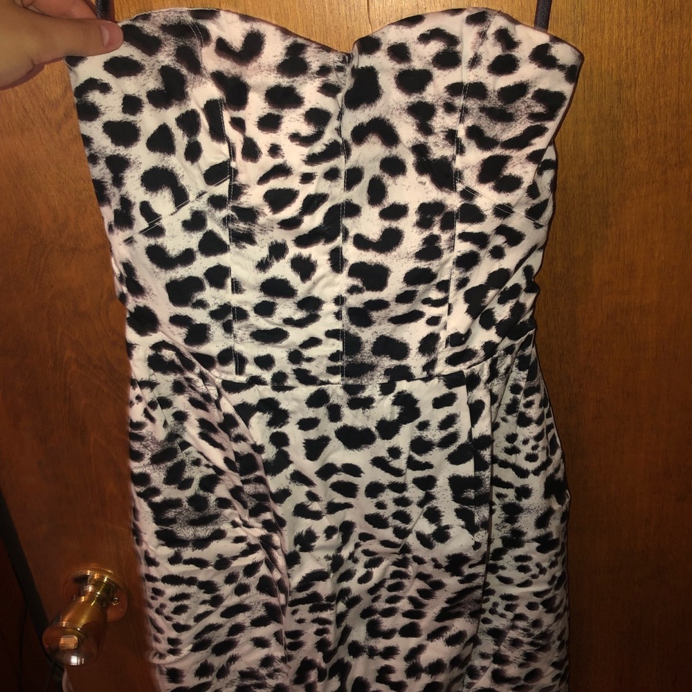 Leopard print dress